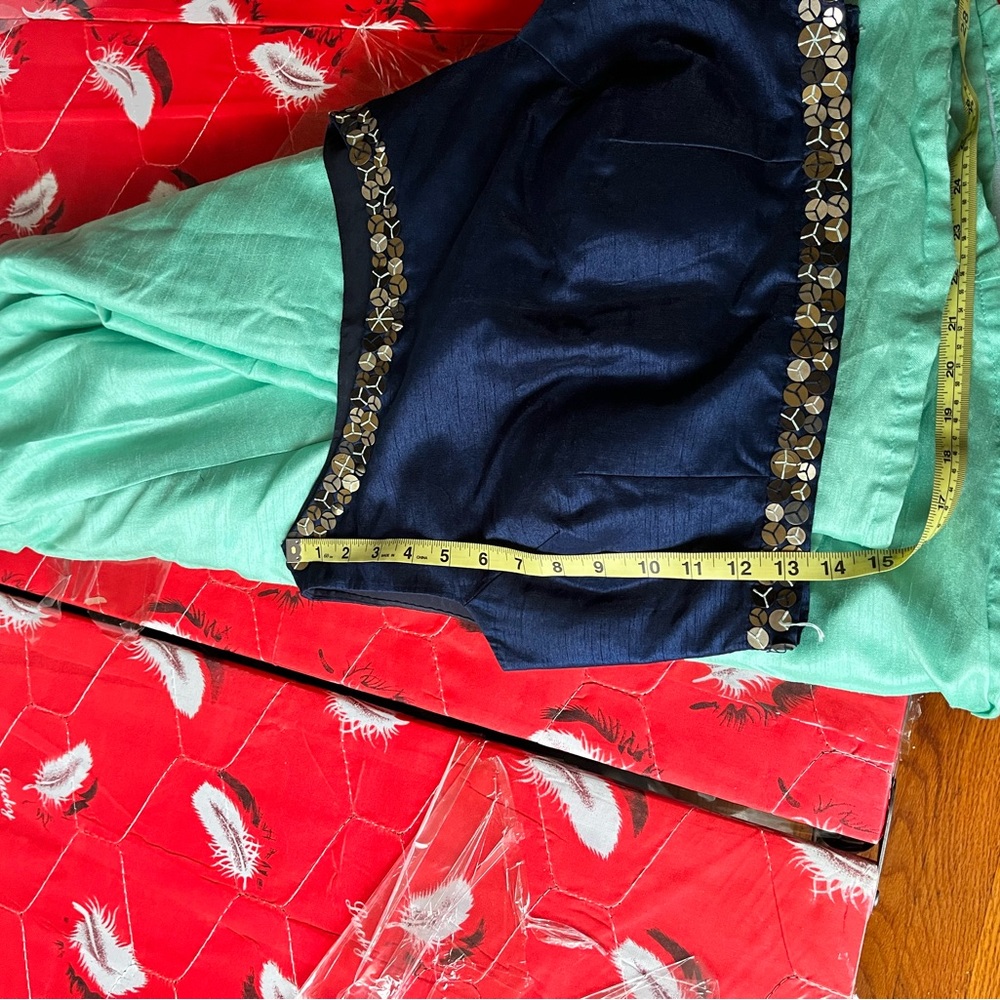 This Indian Lehnga choli with duppata.